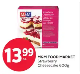 Rexall M & M FOOD MARKET Strawberry Cheesecake offer