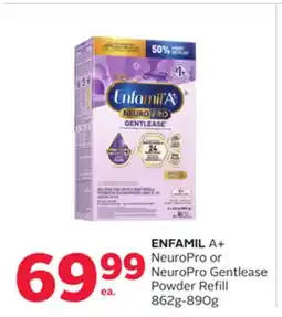 Rexall ENFAMIL A + NeuroPro or NeuroPro Gentlease Powder Refill offer