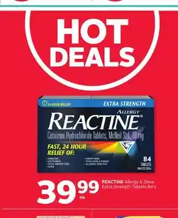 Rexall Allergy & Sinus Extra Strength Tablets offer