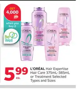 Rexall L' ORÉAL Hair Expertise Hair Care 375mL-385mL or Treatment offer