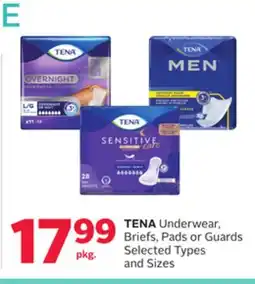 Rexall TENA Underwear, Briefs, Pads or Guards offer