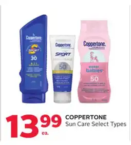 Rexall COPPERTONE Sun Care offer