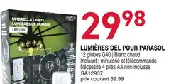 Matério LUMIÈRES DEL POUR PARASOL offer