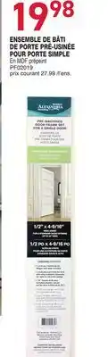 Matério ENSEMBLE DE BÂTI DE PORTE PRÉ-USINÉE POUR PORTE SIMPLE offer