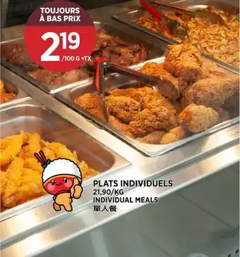 Kim Phat INDIVIDUAL MEALS offer