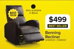 Leon's Benning Recliner offer