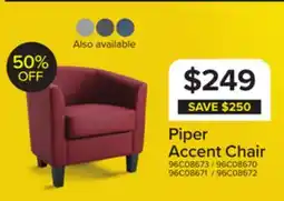 Leon's Piper Accent Chair - Red offer
