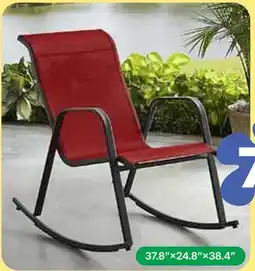 Rossy Textilene rocking chair offer