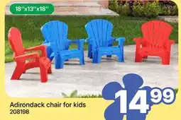 Rossy Adirondack chair for kids offer