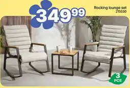 Rossy Rocking lounge set offer
