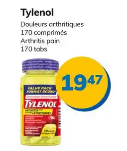 Accès pharma Tylenol Arthritis pain 170 tabs offer