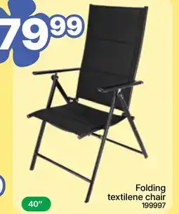 Rossy Folding textilene chair offer