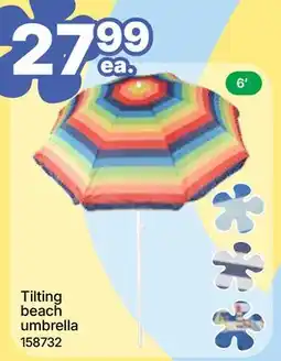 Rossy Tilting beach umbrella offer