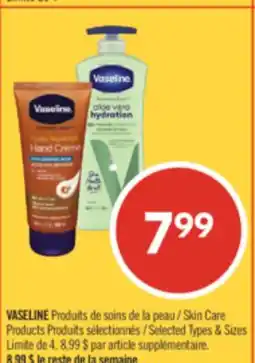 Pharmaprix VASELINE Skin Care Products offer