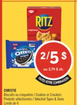 Pharmaprix CHRISTIE Cookies offer
