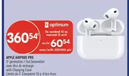 Pharmaprix APPLE AIRPODS PRO 3rd Generation with Charging Case offer