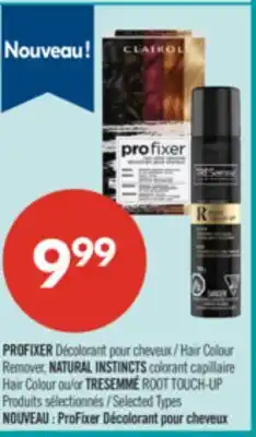 Pharmaprix PROFIXER Hair Colour Remover, NATURAL INSTINCTS colorant or TRESEMMÉ ROOT TOUCH-UP offer