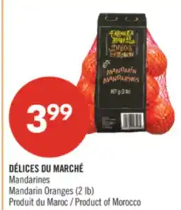 Pharmaprix DÉLICES DU MARCHÉ Mandarin Oranges offer