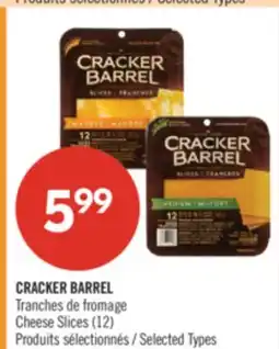 Pharmaprix CRACKER BARREL Cheese Slices offer
