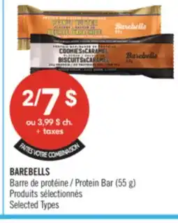 Pharmaprix BAREBELLS Protein Bar offer