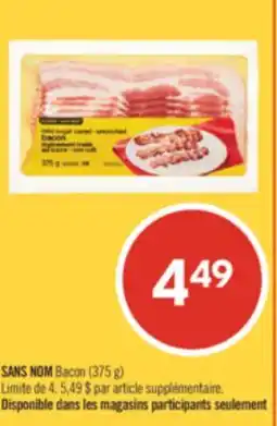 Pharmaprix NO NAME Bacon offer
