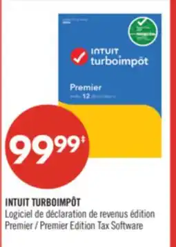 Pharmaprix INTUIT TURBOIMPÔT Premier Edition Tax Software offer