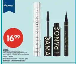 Pharmaprix L'ORÉAL EXTENSIONIST, PANORAMA Mascara or HAUTE PRECISION Liquid Eyeliner offer