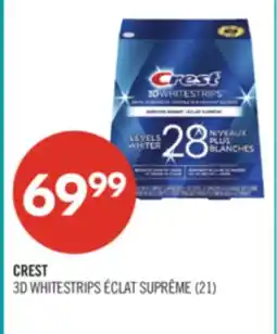 Pharmaprix CREST 3D WHITESTRIPS ÉCLAT SUPRÊME offer