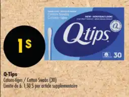 Pharmaprix Q-Tips Cotton Swabs (30) offer