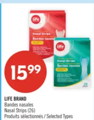 Pharmaprix LIFE BRAND Nasal Strips offer