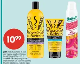 Pharmaprix göt2b Premium Curled Styling (170 g - 425 g) or BATISTE Premium Dry Shampoo (200 mL) offer