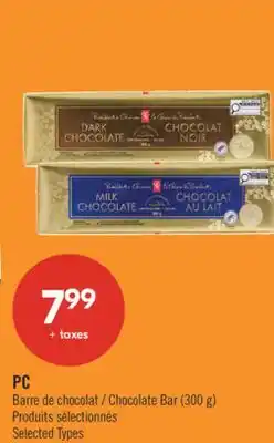 Pharmaprix PC Chocolate Bar offer