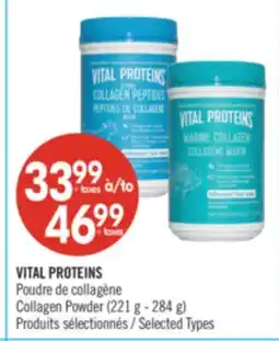 Pharmaprix VITAL PROTEINS Collagen Powder offer