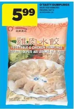 Real Canadian Superstore O'Tasty Dumplings offer