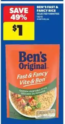 Real Canadian Superstore Ben's Fast & Fancy Rice offer