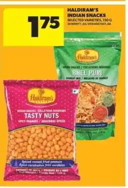 Real Canadian Superstore HALDIRAM'S Indian Snacks offer