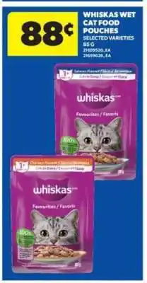 Real Canadian Superstore Whiskas Wet Cat Food Pouches offer