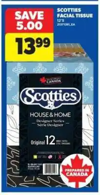 Real Canadian Superstore Scotties Facial Tissue offer