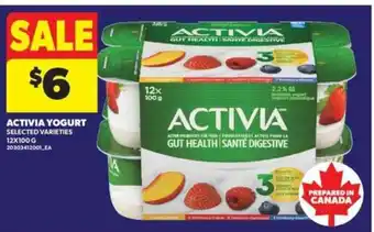 Real Canadian Superstore Activia Yogurt offer