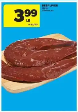 Real Canadian Superstore Beef Liver offer