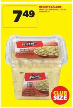 Real Canadian Superstore Reser's Salads offer