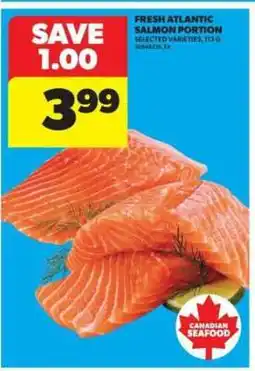 Real Canadian Superstore FRESH ATLANTIC SALMON PORTION offer