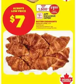 Real Canadian Superstore Butter Croissants offer