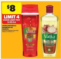 Real Canadian Superstore Vatika Naturals Shampoo or Hair Oil offer