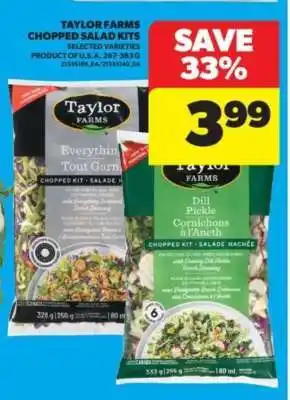 Real Canadian Superstore Taylor Farms Chopped Salad Kits offer