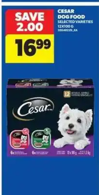 Real Canadian Superstore CESAR DOG FOOD offer