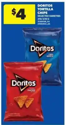 Real Canadian Superstore Doritos Tortilla Chips offer