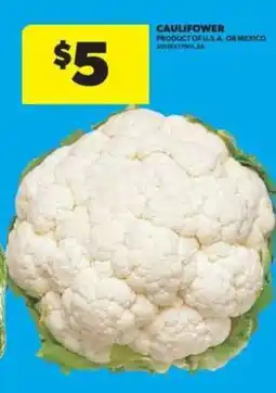 Real Canadian Superstore CAULIFLOWER offer