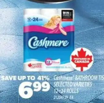 Real Canadian Superstore Cashmere Bathroom Tissue offer
