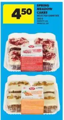 Real Canadian Superstore Spring Meadow Cakes offer